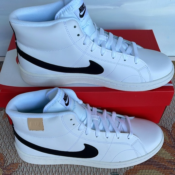 Nike Men’s Court Royale 2 Mid
White/White Onyx/Black
Shoes Sneakers 
CQ9179-100 - Picture 4 of 16